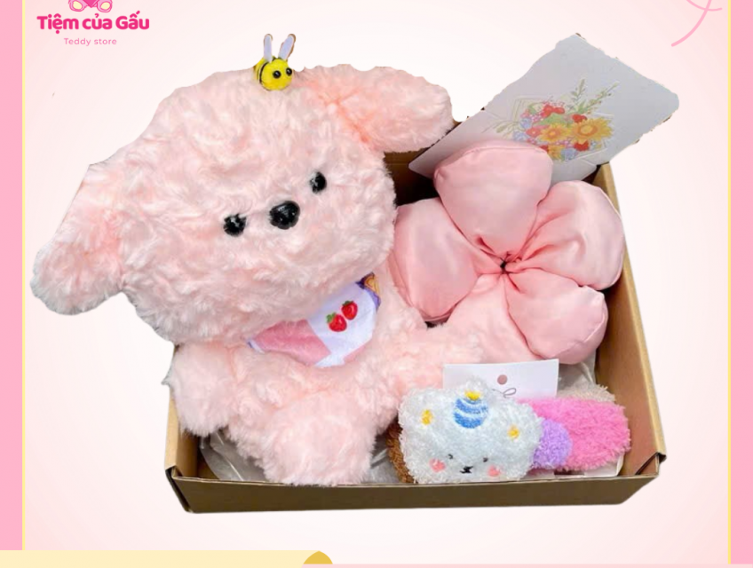 Set quà gấu bông – Món quà dễ thương dành cho mọi dịp
