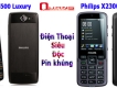 Điện Thoại ĐỘC Pin Khủng,Philips xách tay nga