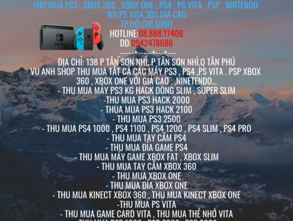 shopgame MY: thu mua psp , thu mua nintendo switch, thu mua ps3, xbox