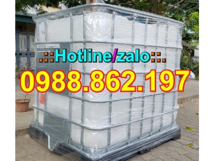 Bồn nhựa 1000l, thùng nhựa 1000l, tank nhựa chứa hóa chất, thùng chứa