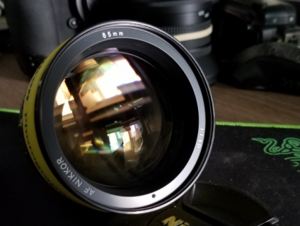 Nikon 85 1.4D, irix 15 2.4