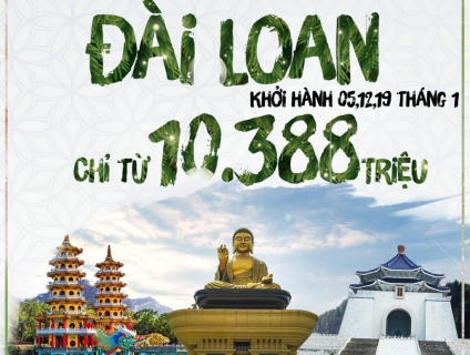 Du ngoạn đảo quốc Đài Loan- vi vu thỏa thích với cảnh sắc hữu tình