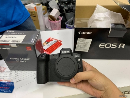 BánCanon mirrorless eos R + ngàm chuyển EF