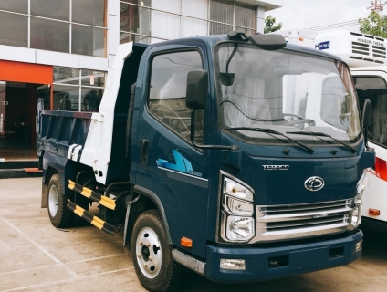 bán xe thùng ben teraco240 hỗ trợ trả góp