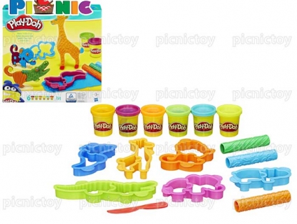 Play-Doh - Bột và khuôn nặn thế giới động vật