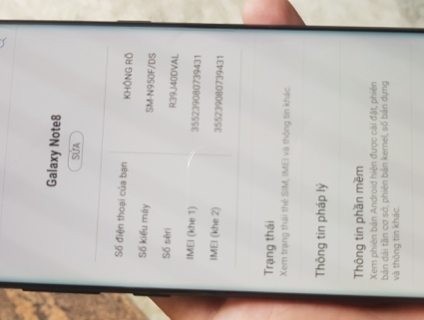 Bán s8+ 2sim máy đẹp 98%