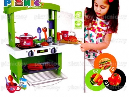 Bộ đồ chơi nhà bếp sống động