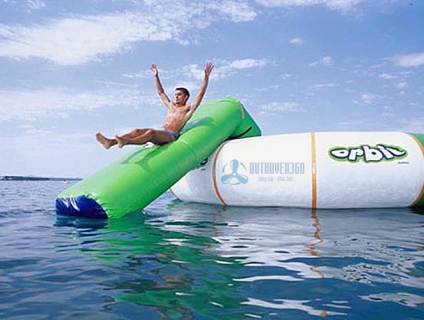 Phao nhún kèm cầu tuột T-WT27