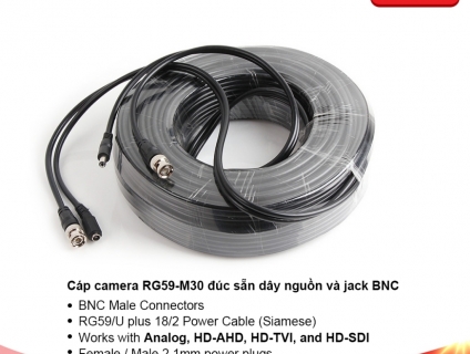 Bài 4 - giới thiệu cáp mạng: cáp đồng trục, cáp camera
