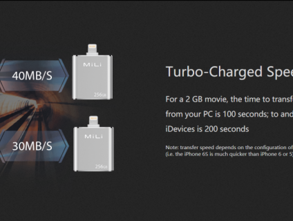 MILI IDATA FLASH DRIVE (32GB -> 256GB)