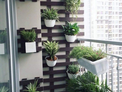 Chậu Composite Smartline Beesel grey