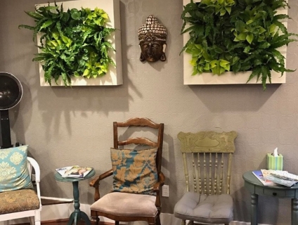 Chậu composite Tokanui màu nâu (rusty brown)