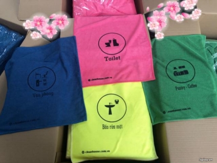 in hình in chữ trên khăn