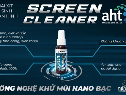 Chai xịt vệ sinh và kháng khuẩn màn hình