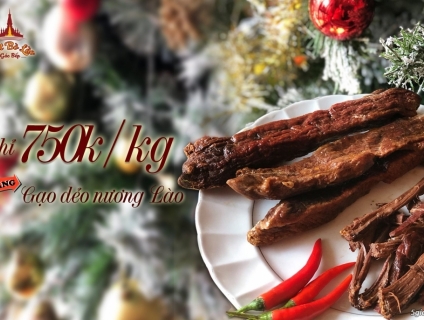 Thịt bò lào gác bếp chất lượng tại Hà Nội