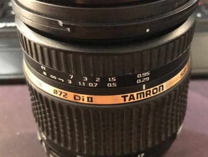 Lens Tamron Canon 17-50 F2.8 VC DI SP II