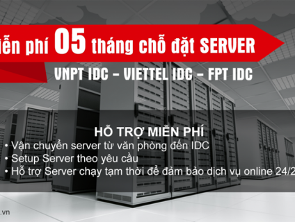 THẾ GIỚI SỐ khuyến mãi miễn phí 05 tháng chỗ đặt SERVER