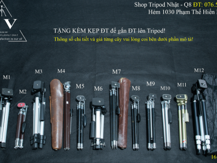 TRIPOD NHẬT HƠN 500 CÂY GIÁ SIÊU TỐT CHO AE MUA NHANH ĐÓN TẾT