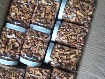 HẠT ĐIỀU RANG MUỐI LOẠI VỠ CHƯA SẠCH LỤA GIÁ CHỈ 150K/kg