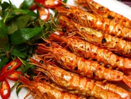 Đi cù lao Xanh ăn gì?