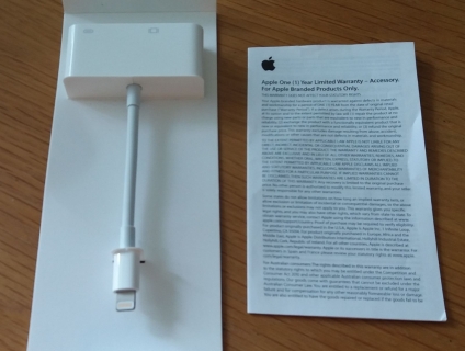 Cáp chuyển đổi Lightning to VGA Adapter - End 23h00 ngày 25/12/2019