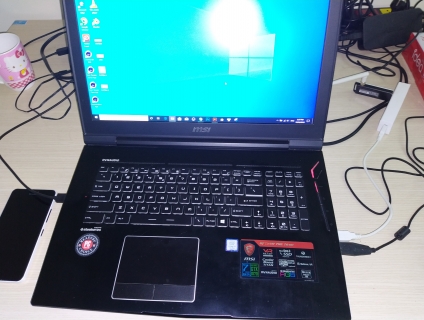 MSI GT73VR 7RE Titan i7 7820HK 32GB, GTX 1070, SSD 256 + SSD 1T