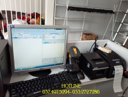 Chuyên bán trọn bộ máy tính tiền cho Cửa hàng- Shop thời trang