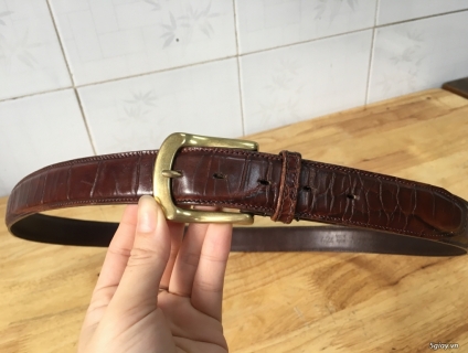 Túi da 2nd: topic dây lưng nam. Da thật hàng si, hàng hiệu