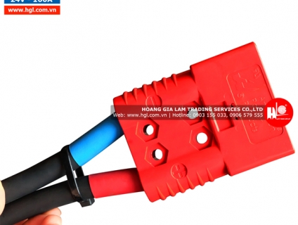 Giắc cắm xe nâng ANDERSON SBE 24V-160A (Màu đỏ)