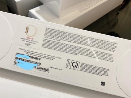 Đồng hồ Apple watch thép vàng series 6 chính hãng Việt Nam