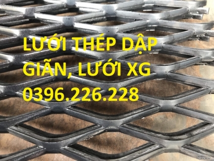 Lưới dập giãn, lưới XG kiểu dáng đẹp mắt lưới chắc chắn chịu lực tốt.