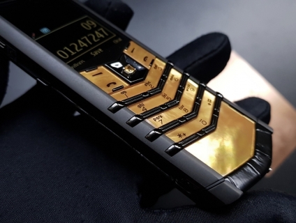 Vertu Signature S Aligator Black Limited Full Box