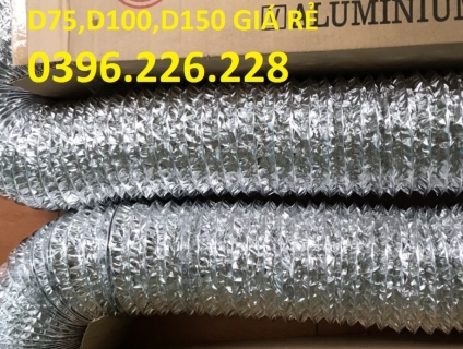 Bán ống gió mềm nhôm D150 sản xuất tại việt nam công nghệ hàn quốc .
