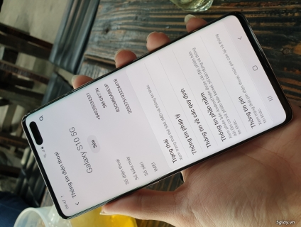 Galaxy S10 5G (8/256) zin áp suất