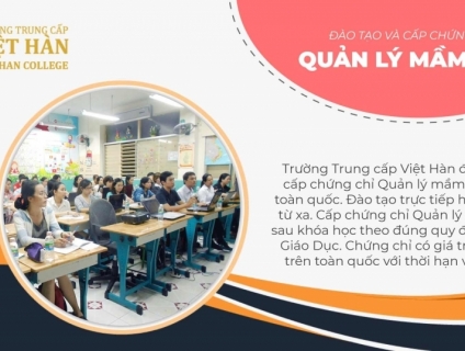 Học Bằng Quản Lý Mầm Non Tại TP. HCM