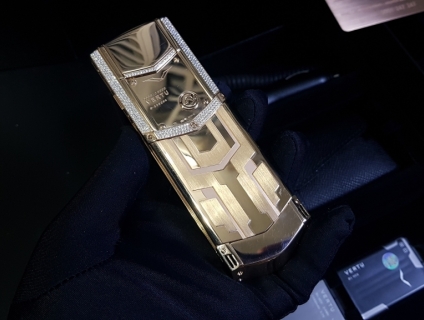 Vertu Signature S Full Gold Full Diamond