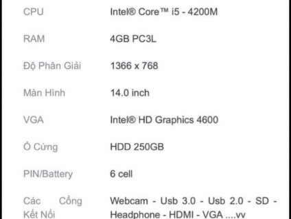 Laptop HB probook 640 G1