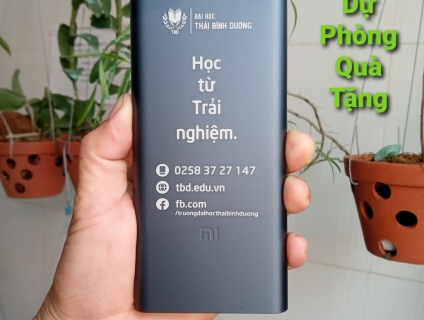 PIN SẠC DỰ PHÒNG IN KHẮC LOGO GIÁ RẺ - XIAOMI GEN 3 - QUÀ TẶNG THƯƠNG