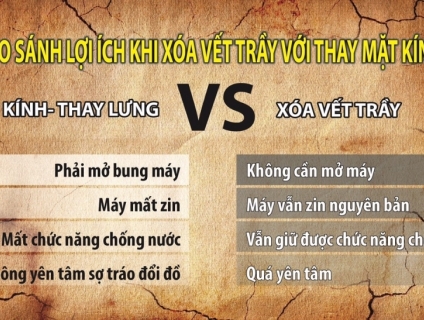 Xoá vết trầy điện thoại. 200k/1 mặt