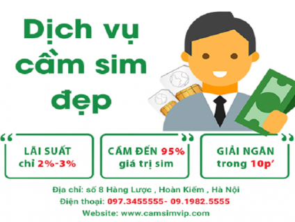 Cầm sim lãi suất thấp ở đâu đáng tin cậy?