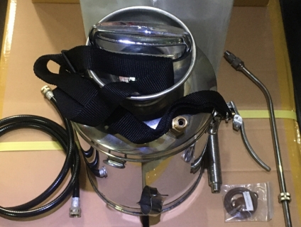 Bình phun khử trùng, thuốc trừ sâu, bình tưới cây INOX 4 LÍT Nhập Khẩu