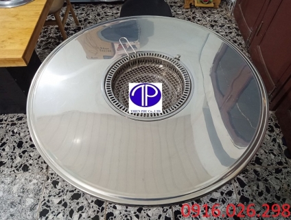 Bàn ăn thùng phuy nhà hàng lẩu nướng