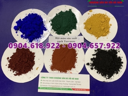Ứng dụng của bột màu trong ngành sản xuất gạch