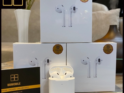 AIRPODS 2 REP 1:1 CHÍP LOUDA 1562M BẢN HỔ VẰN CAO CẤP NHẤT