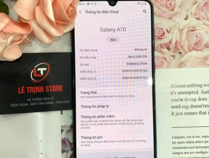 [Lê Trịnh Store.Com] Samsung Galaxy A70 (2019) giá rẻ