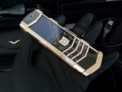 Vertu Signature S Full Gold Mix Diamond