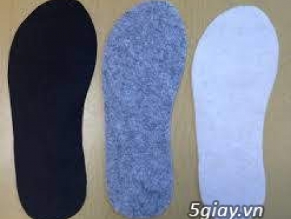 vải nỉ ( xăm kim, felt) làm lót giày,