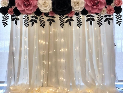 Rèm cao cấp cho sinh nhật, kỷ niệm ngày cưới