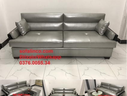 Bộ sofa băng simili (giả da) cao cấp HCM | ghế sofa phòng khách SG