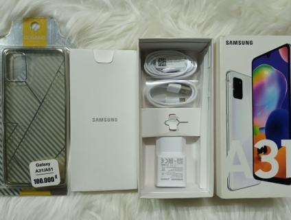Samsung A31 (6G/128G) White, SSVN bh 11/6/20221, New 98% Fullbox